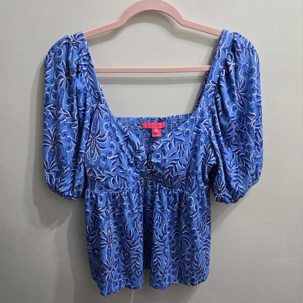 Lilly Pulitzer Floriana Blouse